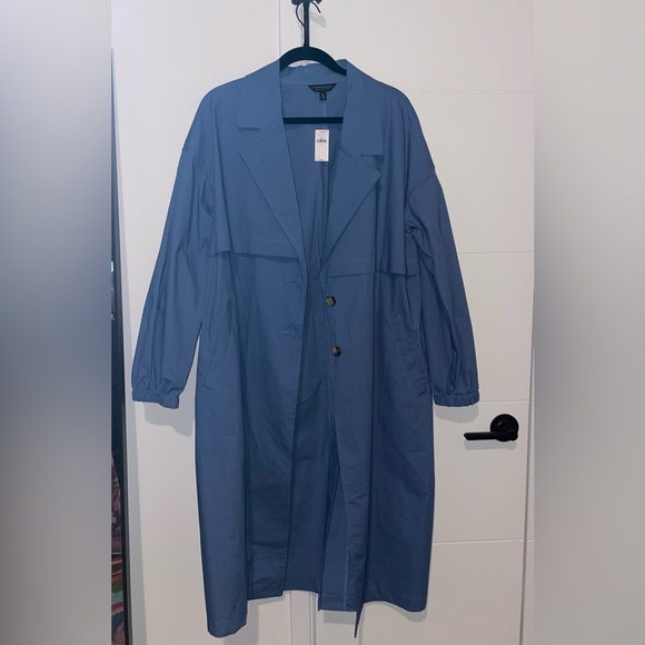 NWT Banana Republic Trench Coat - Picture 5 of 8